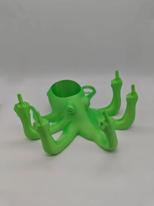 Swearing Octopus Plant Pot