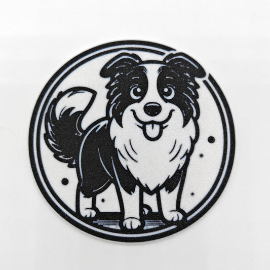 Border Collie Coaster