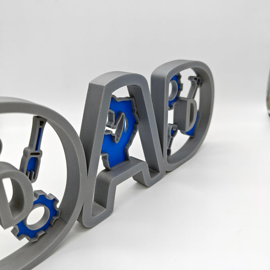 'DAD' Father’s Day Plaque