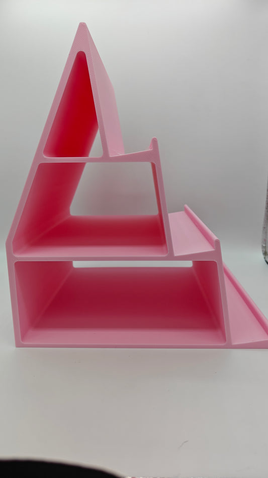 Custom Tiered Display Shelving