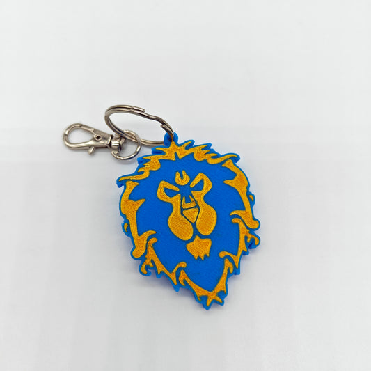 Alliance or Horde Faction Keyring