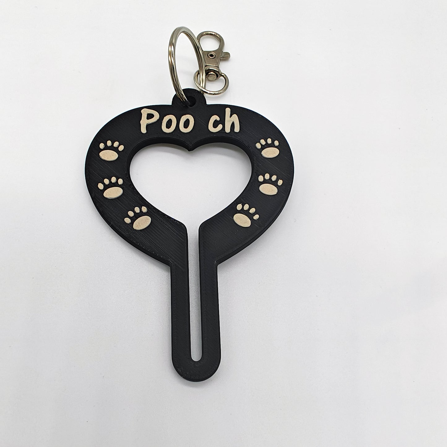 Poo-ch Bag Holder Keyring