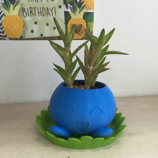 Oddish #43 Plant Pot