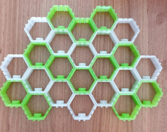 Hexagon Shelving for Funko Pops or Lego Figurines