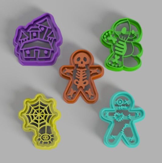 Halloween Cutter & Stamp Set