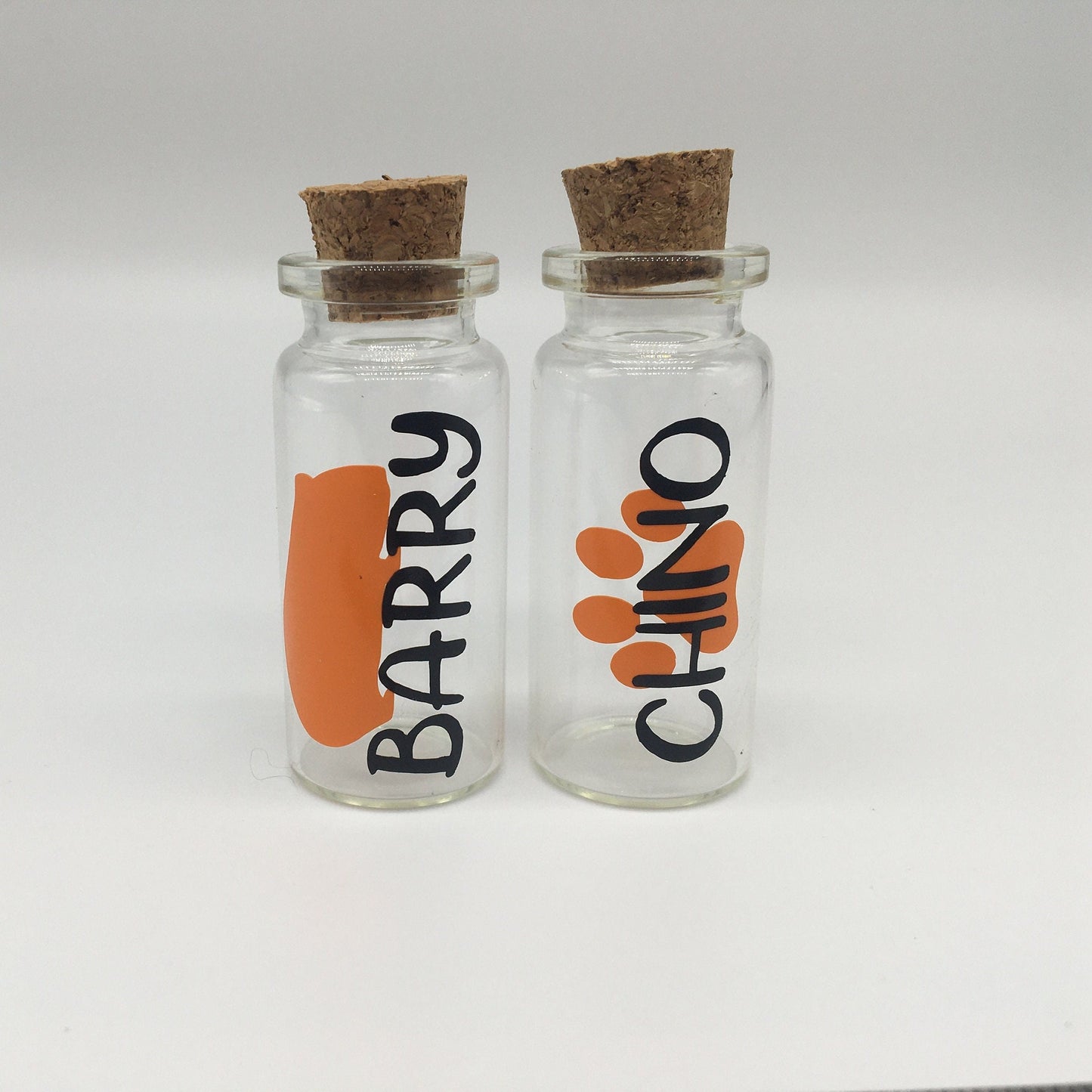 Personalised Pet Memorial Miniature Glass Bottle