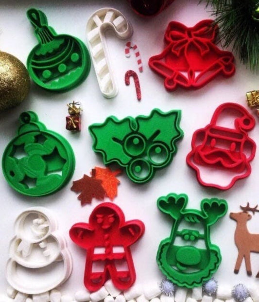Christmas Cutter & Stamp Set