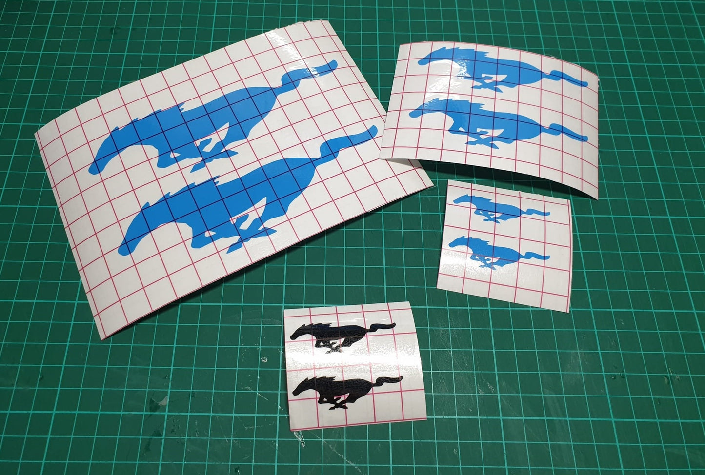 Ford Mustang Pony Decals