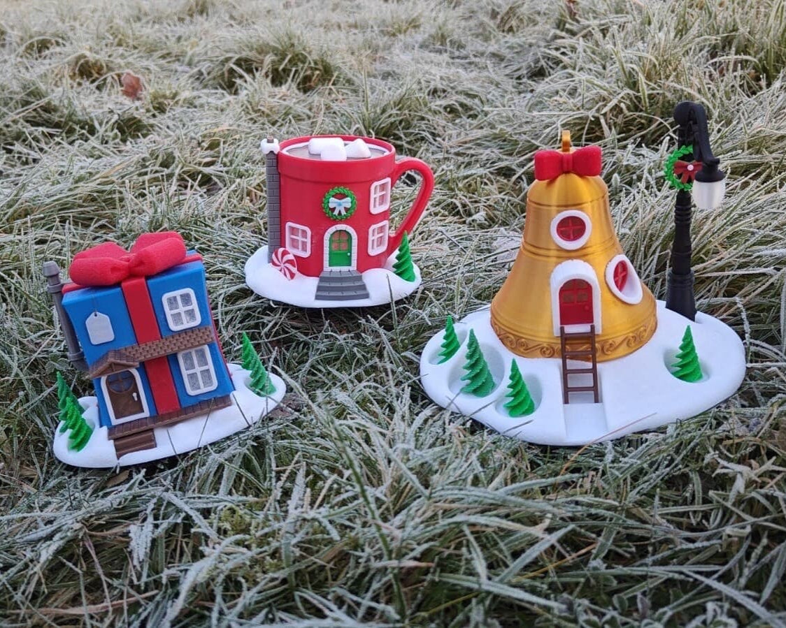 Christmas Diorama Tealight Decoration