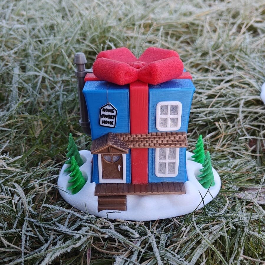 Christmas Diorama Tealight Decoration