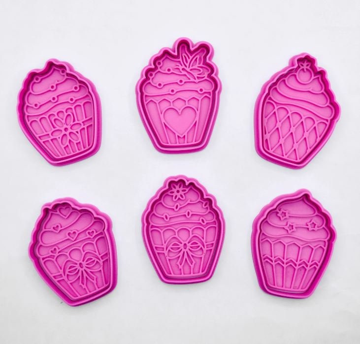 Cupcake Cutter & Stamp Set
