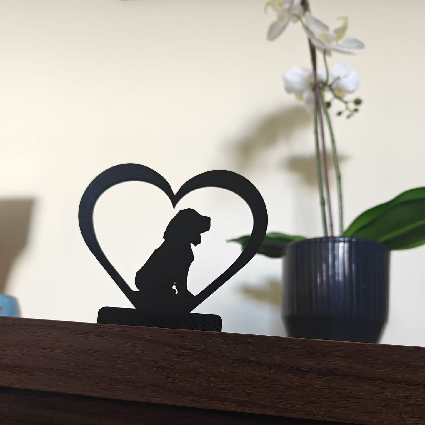 Dog Silhouette Decoration