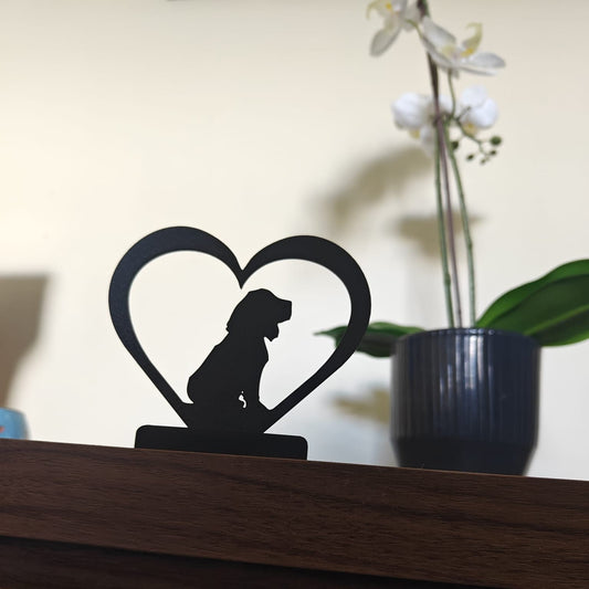 Dog Silhouette Decoration