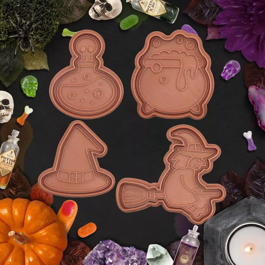 Halloween Witch Cutter & Stamp Set