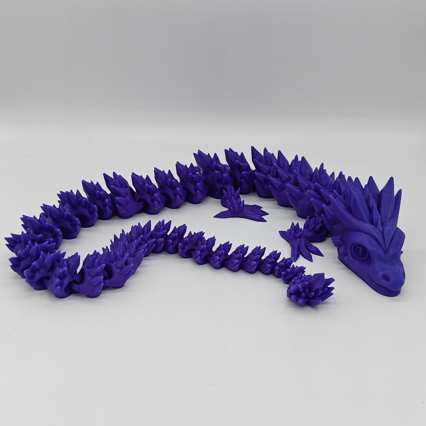 Purple crystal dragon
