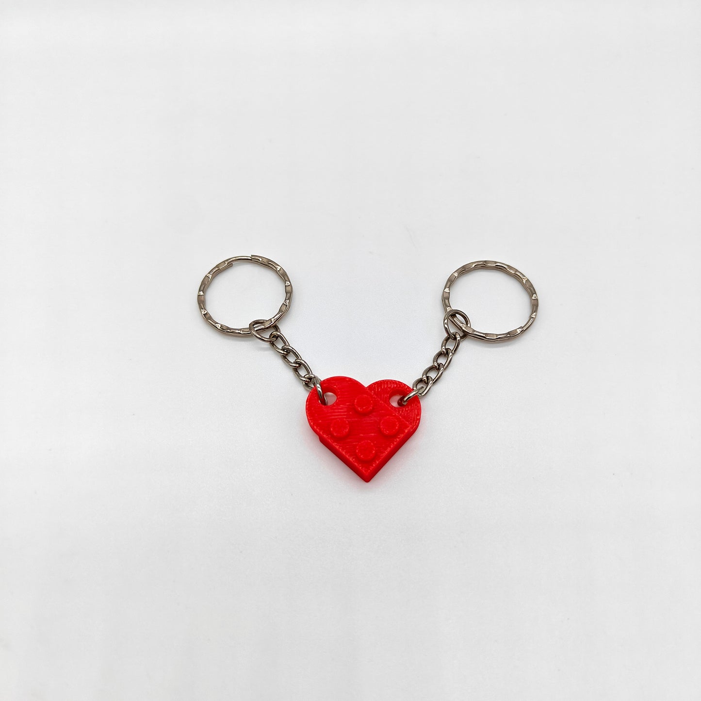 Heart Brick Keyring
