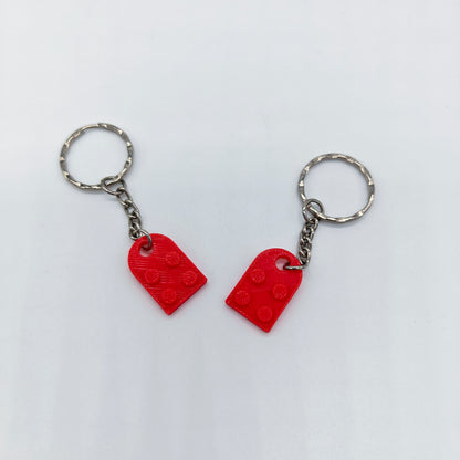Heart Brick Keyring