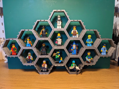 Hexagon Shelving for Funko Pops or Lego Figurines