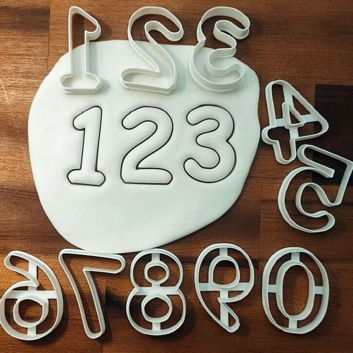 Number Cutter Set