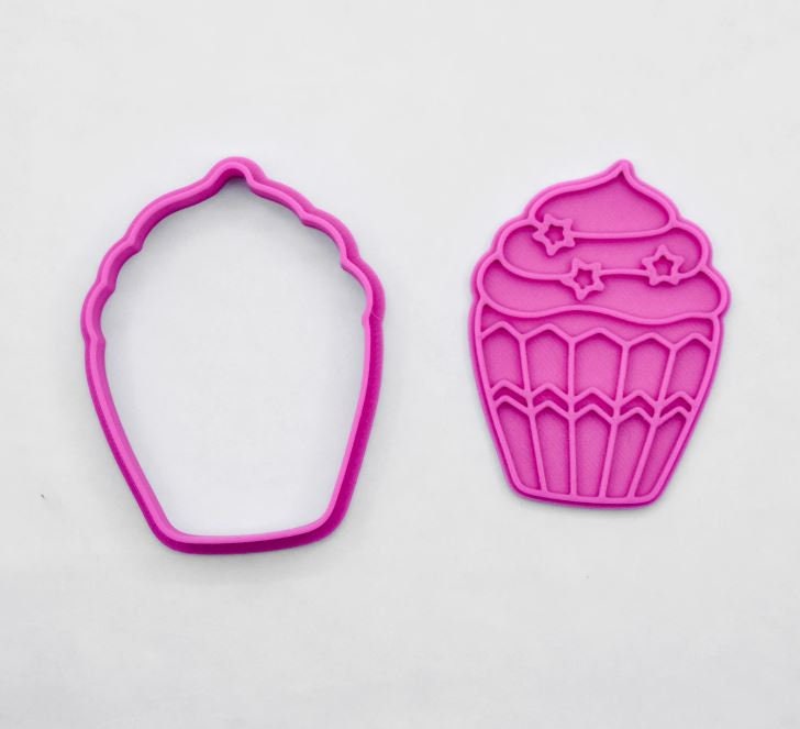 Cupcake Cutter & Stamp Set