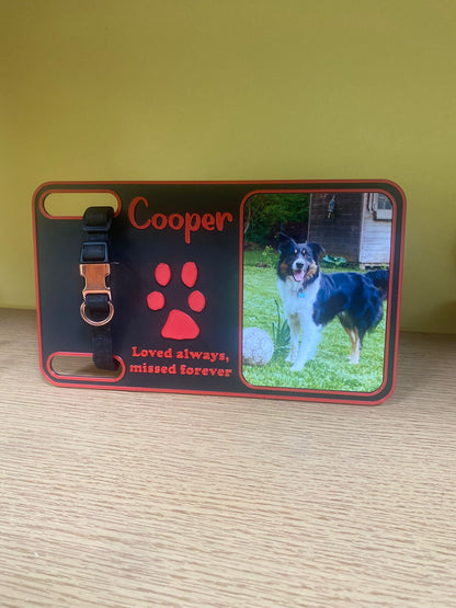 Large Pet Remembrance Photo Frame